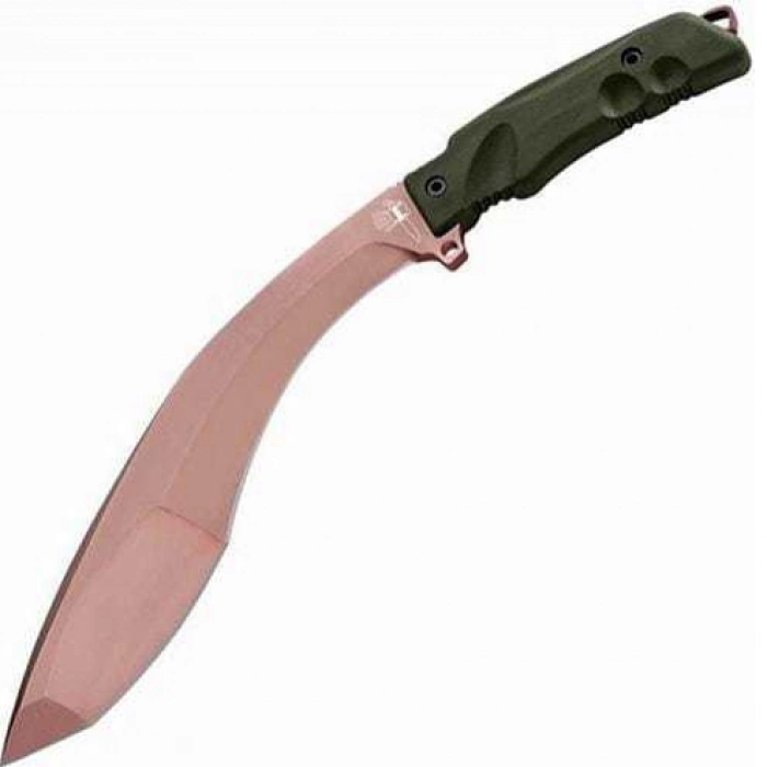 Мачете Fox Extreme Tactical Kukri, рук-ть FRN, сталь N690Co, черн. покрытие