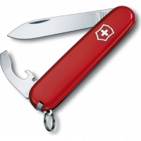 Нож перочинный Victorinox Bantam, сталь X55CrMo14, рукоять Cellidor®, красный купить в Ростове-на-Дону