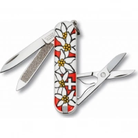 Нож перочинный Victorinox Edelweiss 0.6203.840 58мм 7 функций дизайн рукояти Эдельвейс купить в Ростове-на-Дону