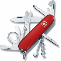 Нож перочинный Victorinox Explorer, сталь X55CrMo14, рукоять Cellidor®, красный купить в Ростове-на-Дону