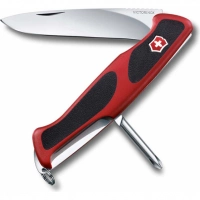 Нож перочинный Victorinox RangerGrip, сталь X50CrMoV15, рукоять нейлон, красно-чёрный купить в Ростове-на-Дону