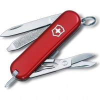 Нож перочинный Victorinox Signature, сталь X55CrMo14, рукоять Cellidor®, красный купить в Ростове-на-Дону