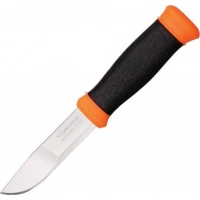 Нож с фиксированным лезвием Morakniv Outdoor 2000 Orange, сталь Sandvik 12C27, рукоять резина/пластик купить в 