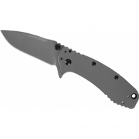 Складной полуавтоматический нож Kershaw Cryo K1555TI, сталь 8Cr13MOV, рукоять сталь купить в Ростове-на-Дону